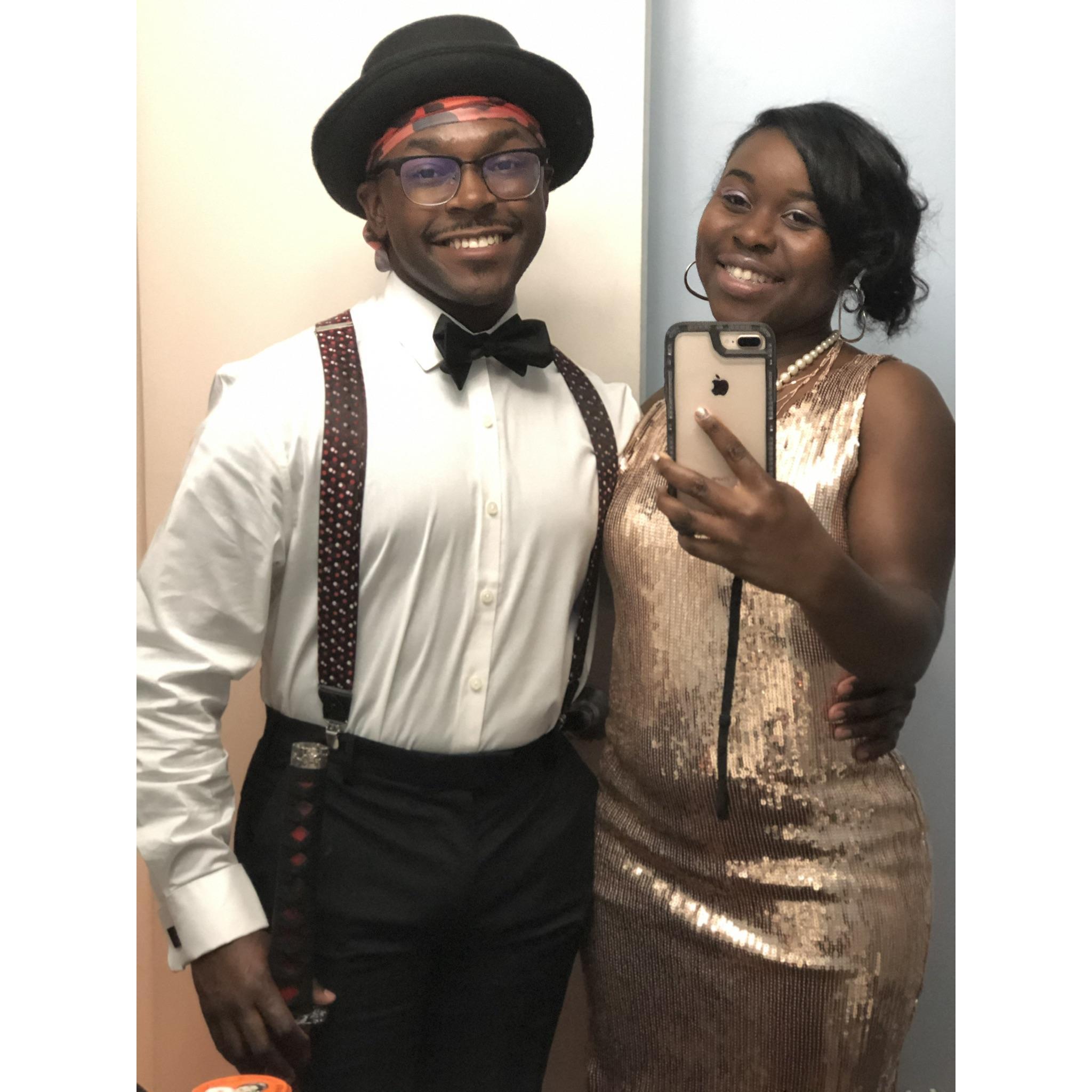 20s-themed Bachata dance night. 2020 B.C. (Before COVID-19)