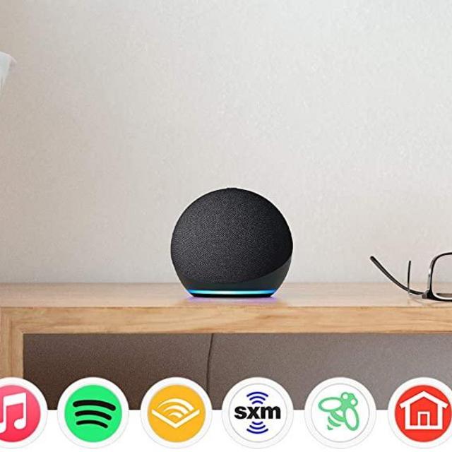 All-new Echo Dot (4th Gen) | Smart speaker with Alexa | Charcoal