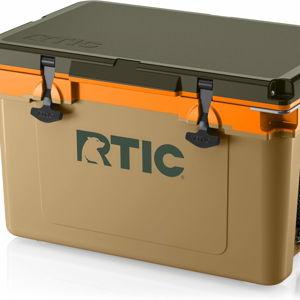 RTIC Ultra-Light 32 Quart Hard Cooler Insulated Portable Ice Chest Box for Drink, Beverage, Beach, Camping, Picnic, Fishing, Boat, Barbecue, 30% Lighter Than Rotomolded Coolers