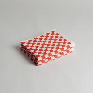 JOSEPHINE Organic Cotton Hand Towel | Paloma Sun + Ecru · BAINA