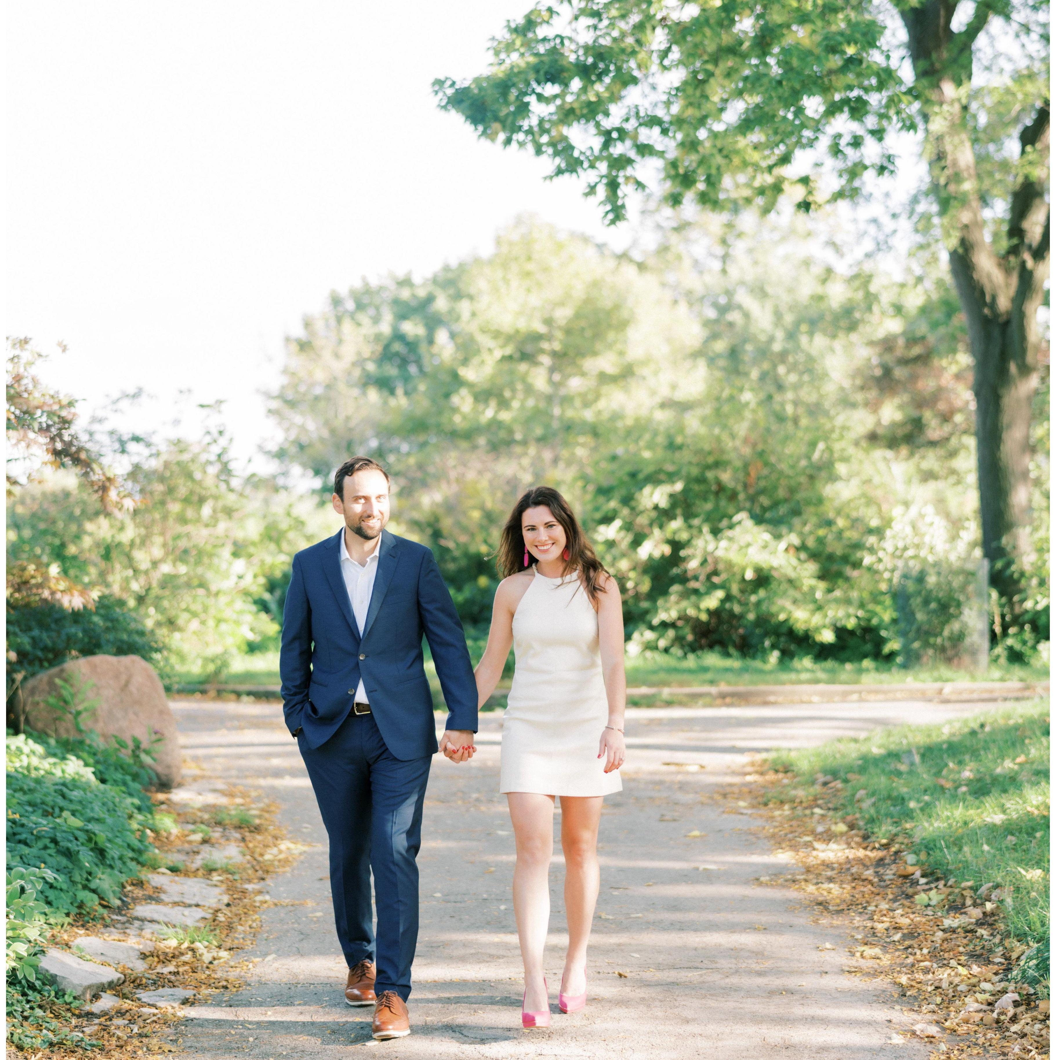An engagement photo shoot fav