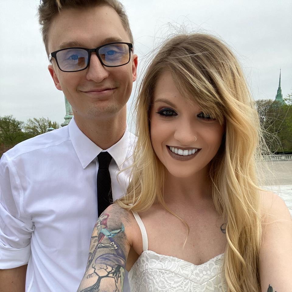 Everyone thought we had eloped—we just clean up nicely.