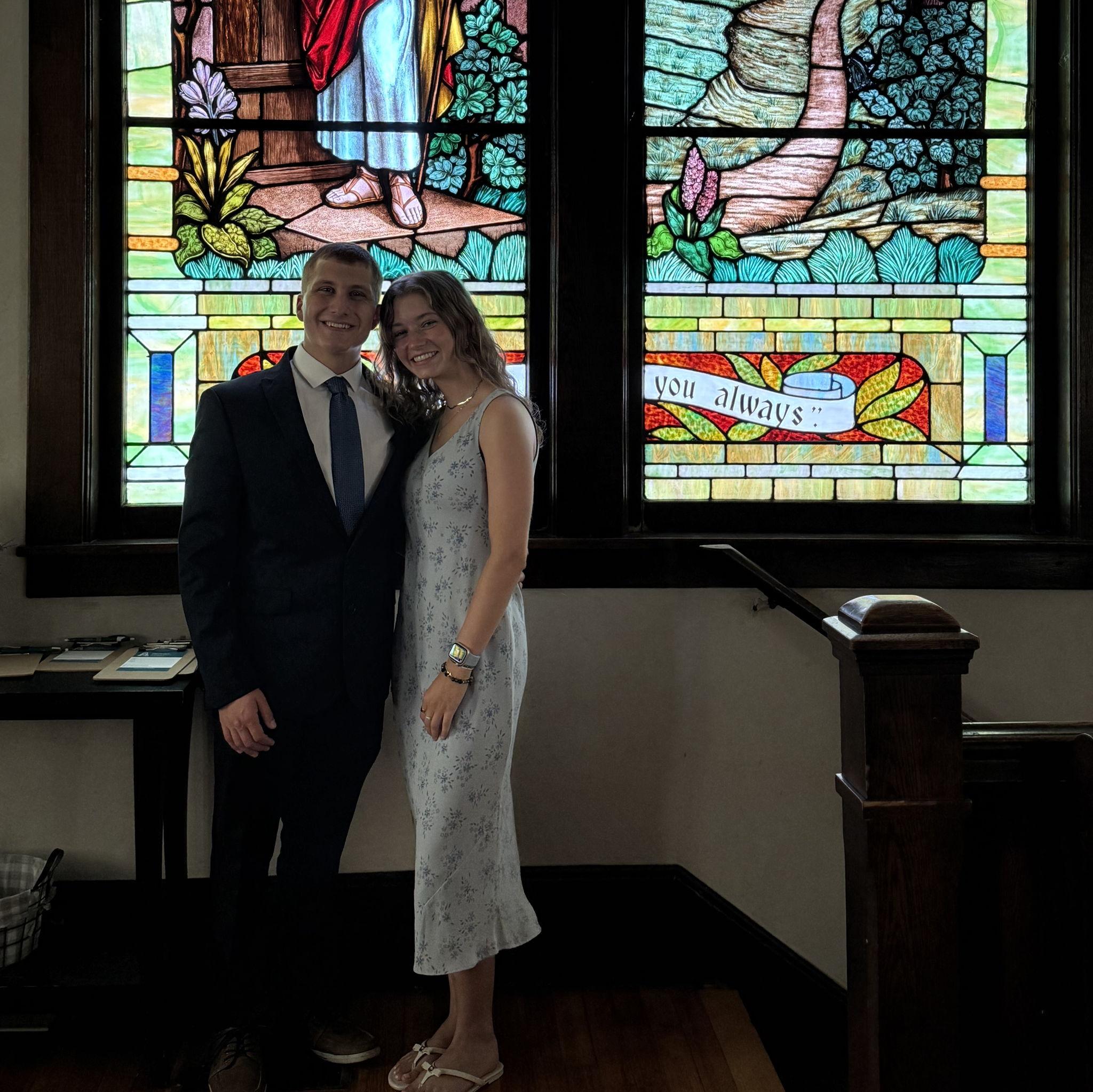 After Ben preached at Ebenezer!