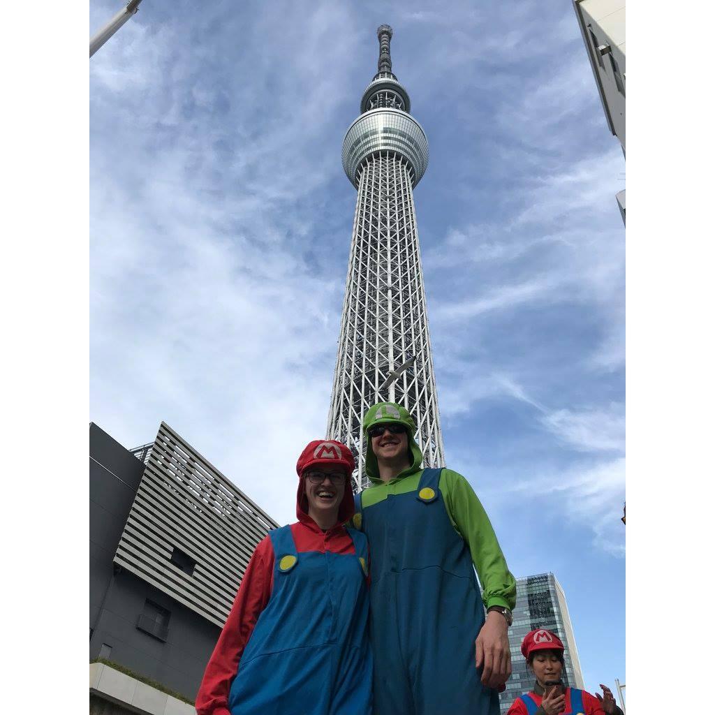 March 2018 - Another terrifying (but worthwhile) international adventure riding Go Karts dressed as Mario and Luigi through the streets (and crazy traffic) of Tokyo!