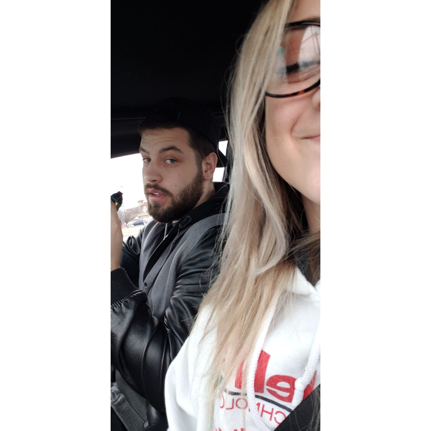 After a shift at the good ole LORO, this is one of our very first pictures together :)