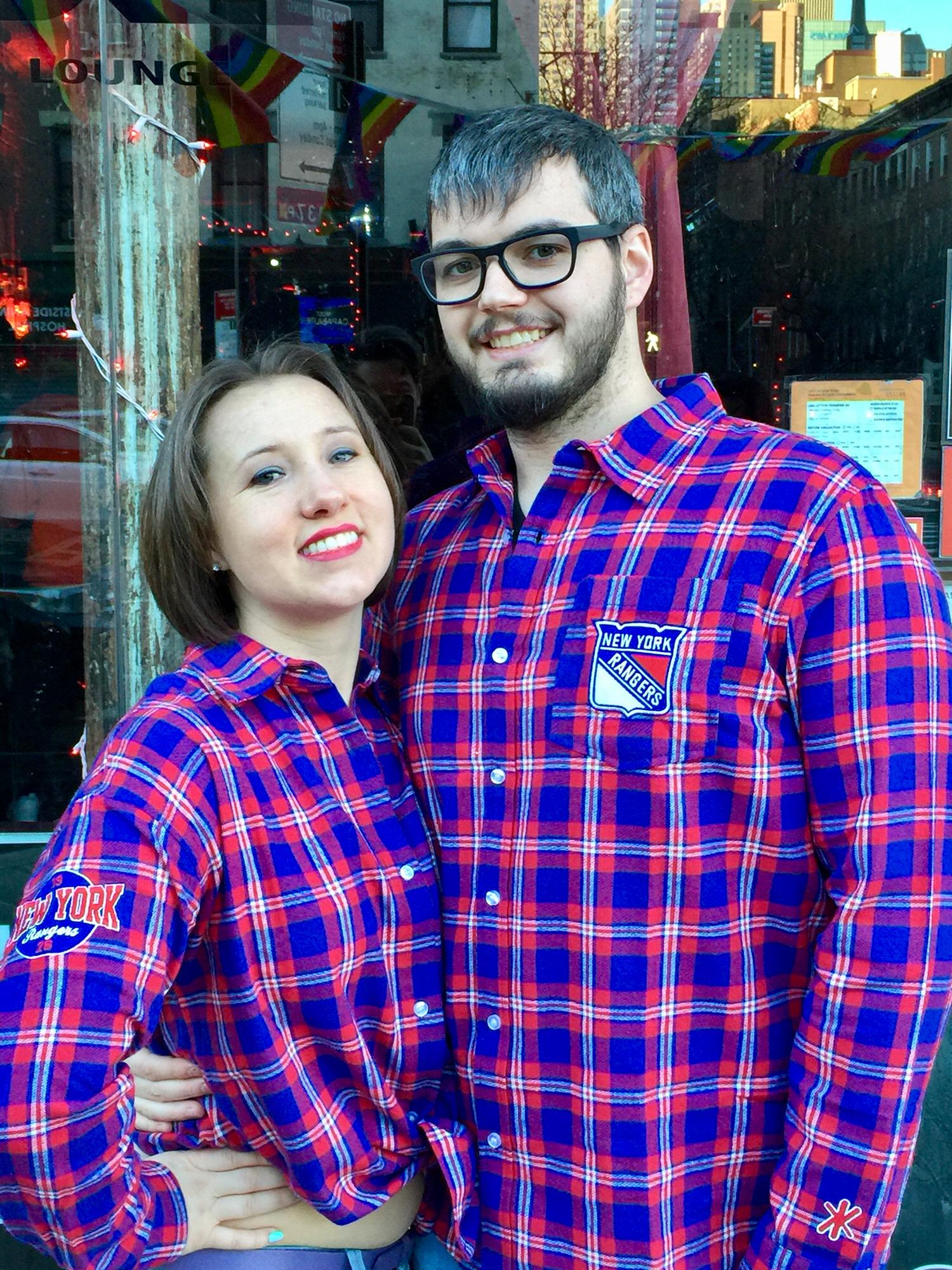 Showing some New York support!