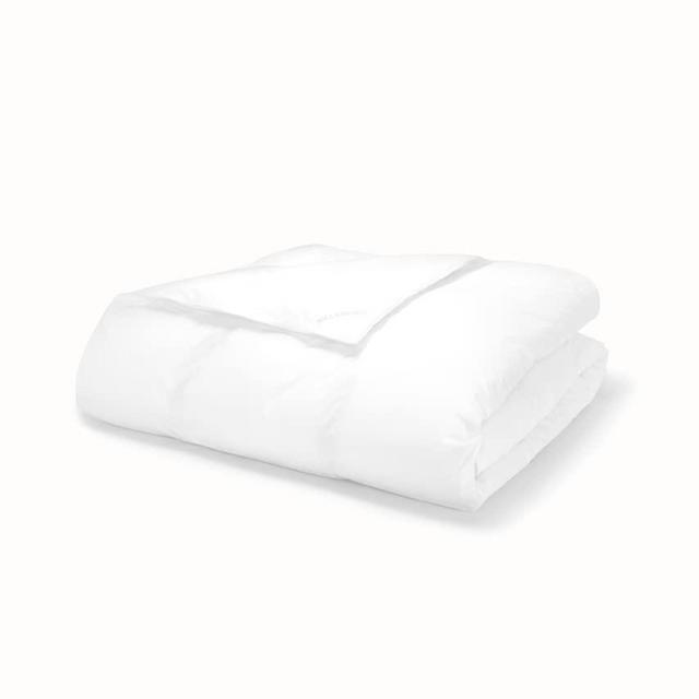 BOLL & BRANCH Down Alternative Duvet Insert – Luxury 100% Organic Cotton Shell – Hypoallergenic Fiber Bedding – Bafflebox Construction Maintains Shape - All Season, Full/Queen