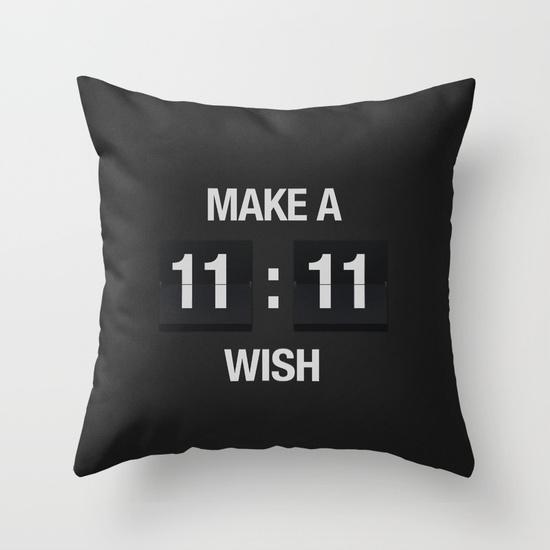 11:11 Throw Pillow