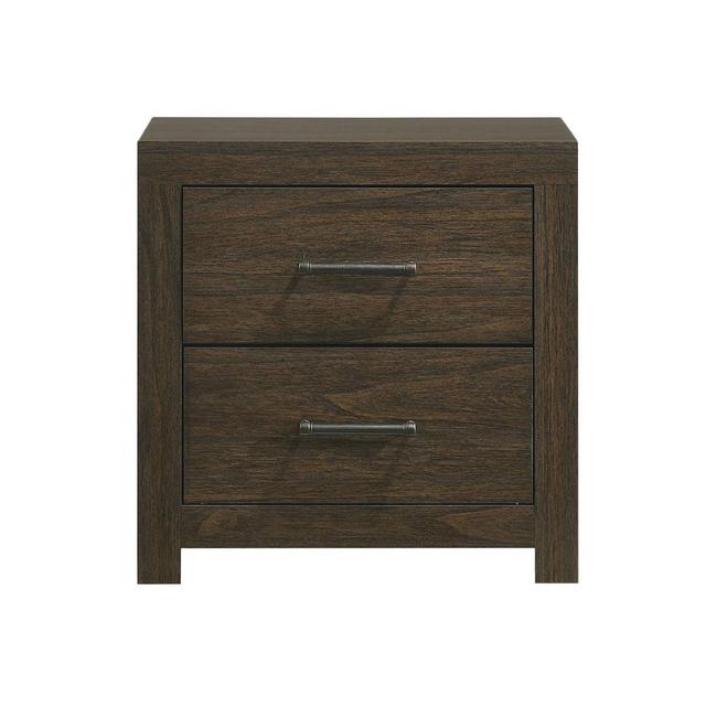 Hendrix 2 Drawer Nightstand Walnut - Picket House Furnishings