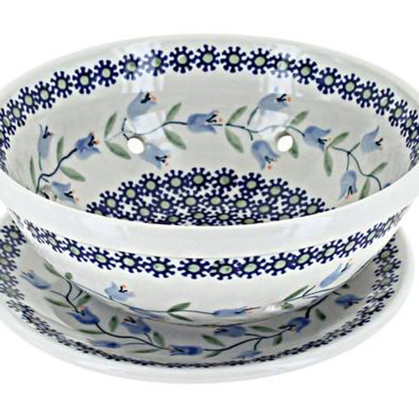 Tulip Berry Bowl With Plate