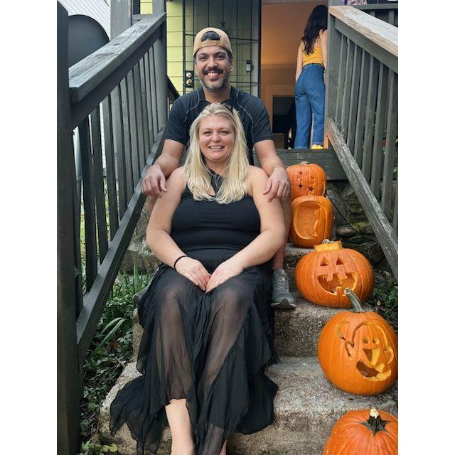 Our first Halloween in our house.