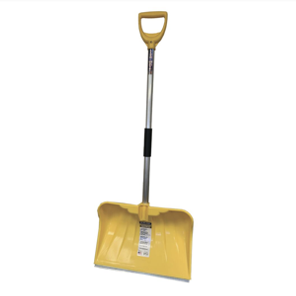 Rugg® 20" Pathmaster Ultra Lite-Wate™ Poly Combo Pusher Snow Shovel