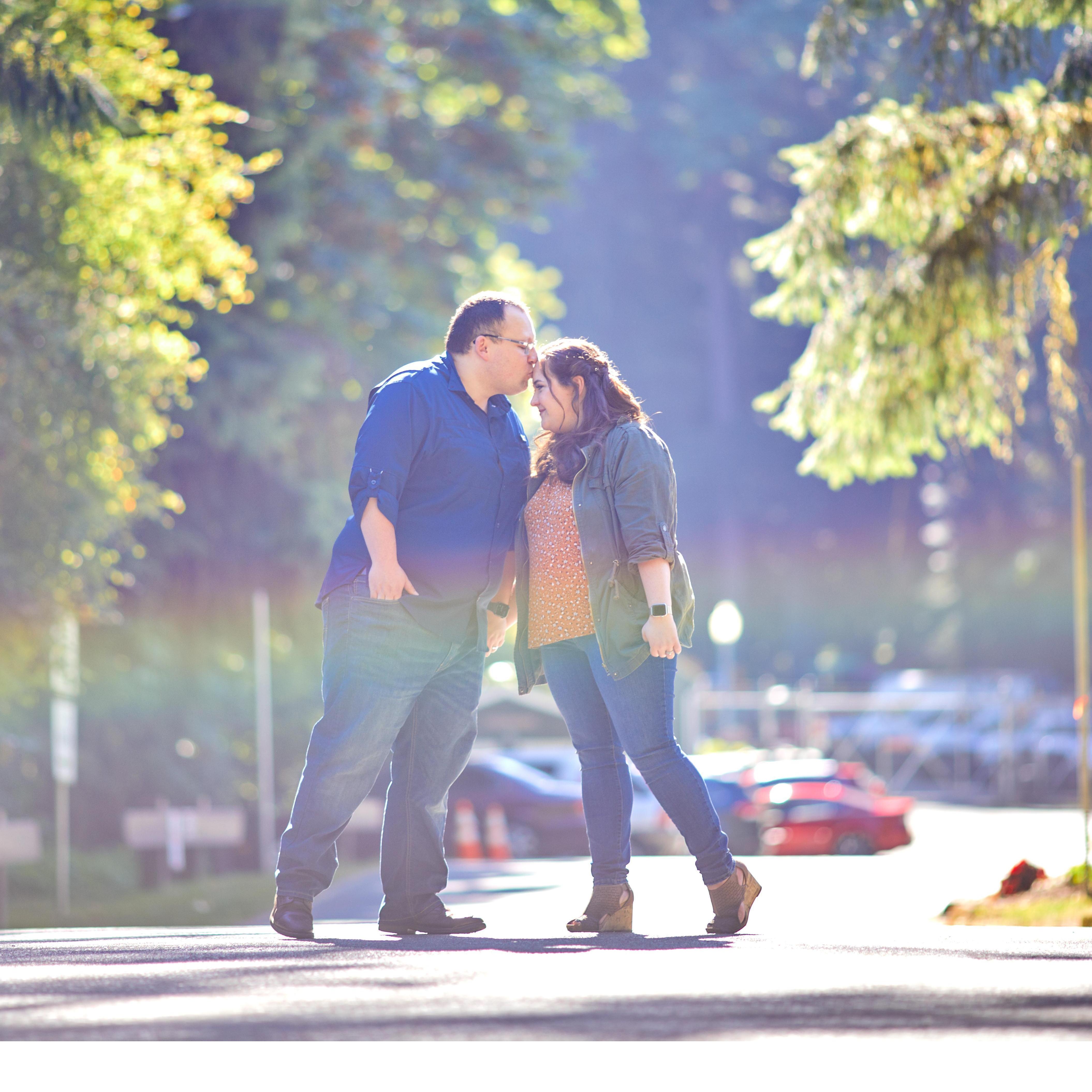 We couldn't avoid our engagement photos any longer!