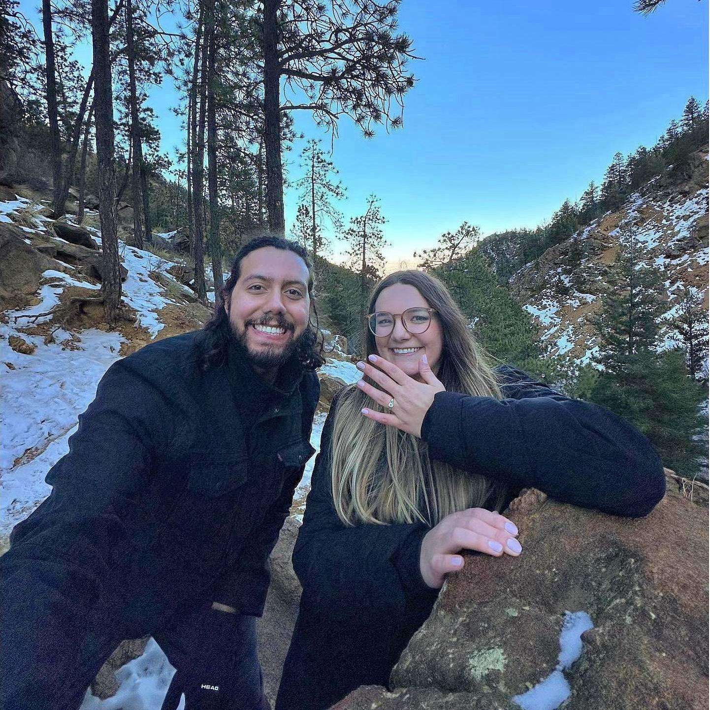 She said yes!