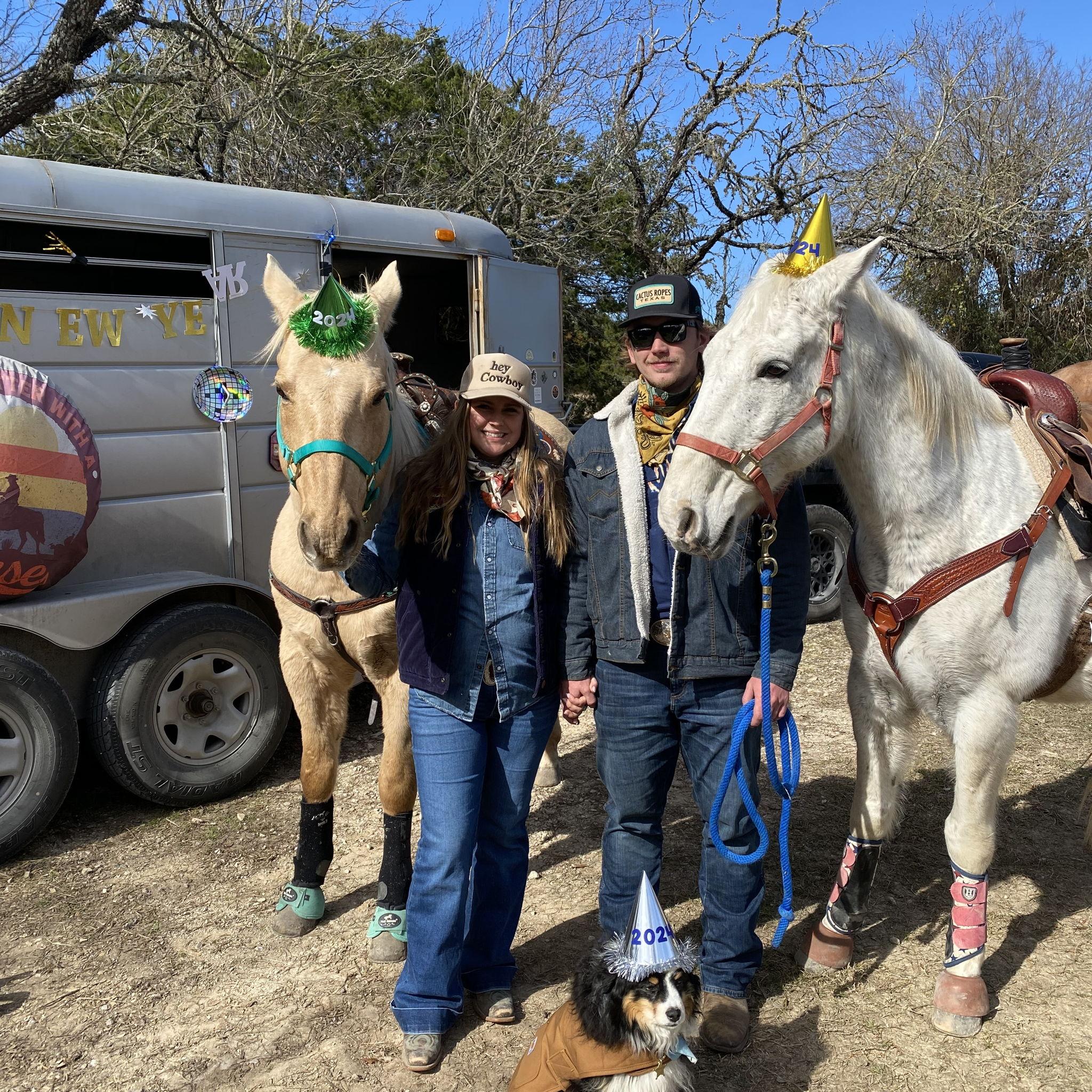 Our first camping trip with Charlie, Sterling and Cowboy!