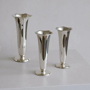 Set of 3 Trumpet Vases