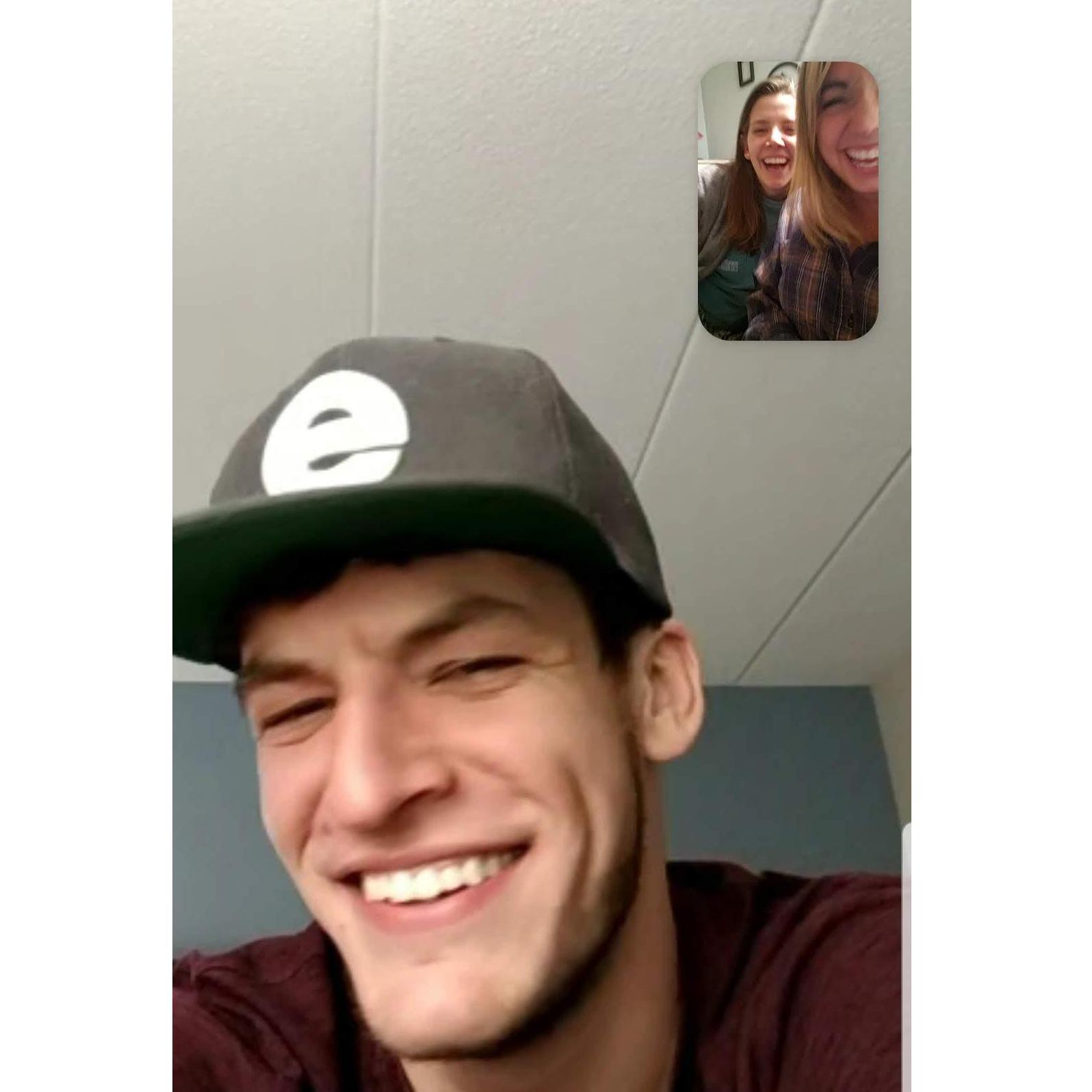 Meeting Sarah (official proposal accomplice) for the first time!