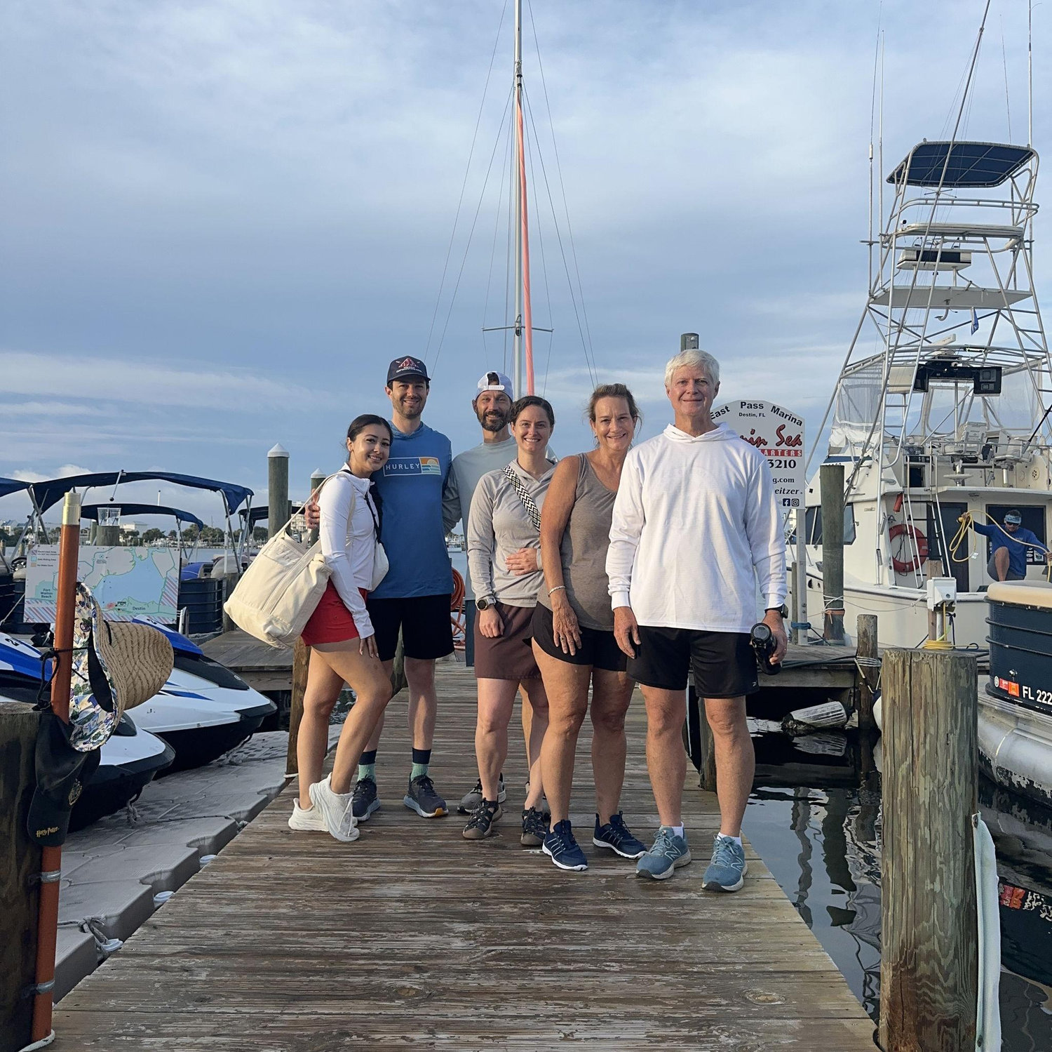 Florida Fishing - Destin, FL - August 2025 - Matt, Michelle, Gretchen & Bill