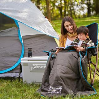 OneSource Heated Blanket With Rechargeable Battery