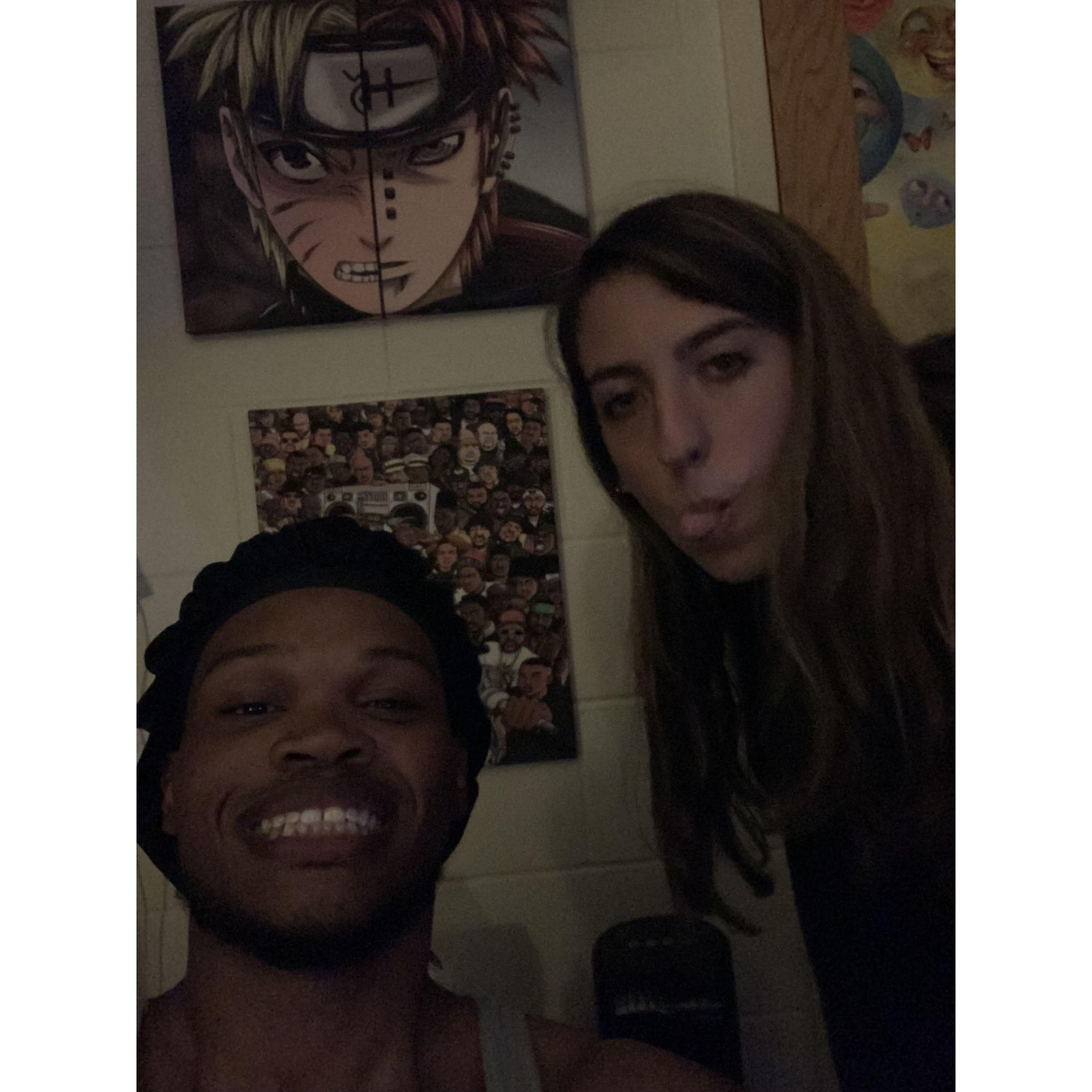 Our first ever photo together
