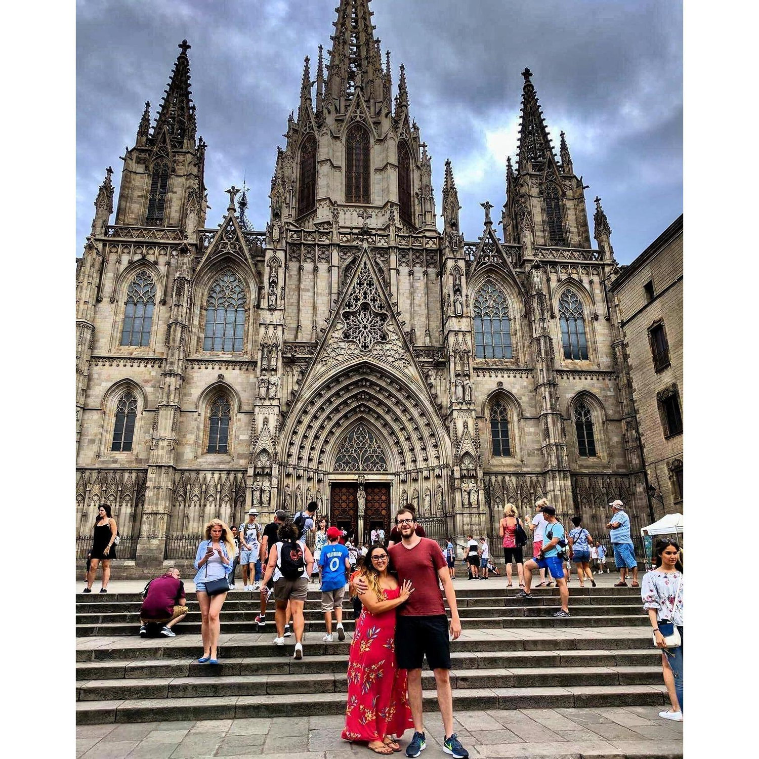 Traveling around Spain with the one you love is indescribable.