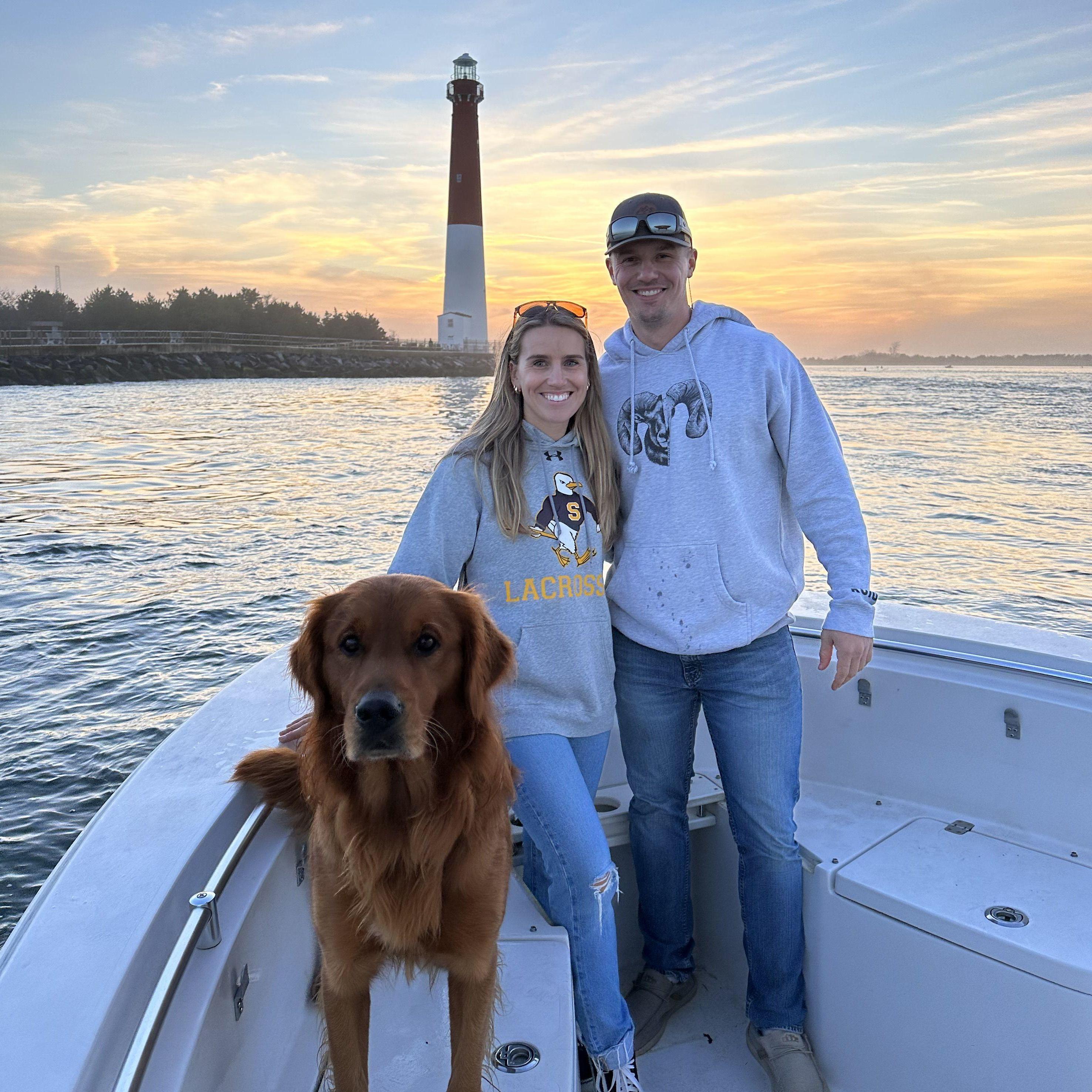 Sean's first trip to NJ!