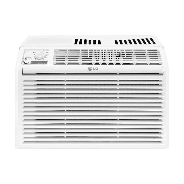 LG 5000 BTU Window Air Conditioners [2023 New] Easy Mechanical Control Ultra-Quite Compact-size Cools Washable Filter 150 Sq.Ft. for Small Room AC Unit air conditioner Easy Installation White LW5023
