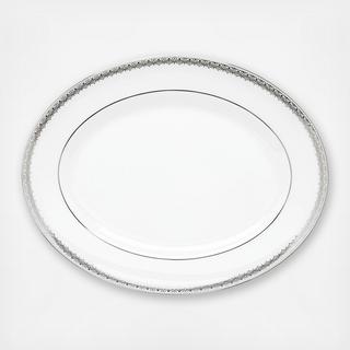 Lace Couture Oval Platter