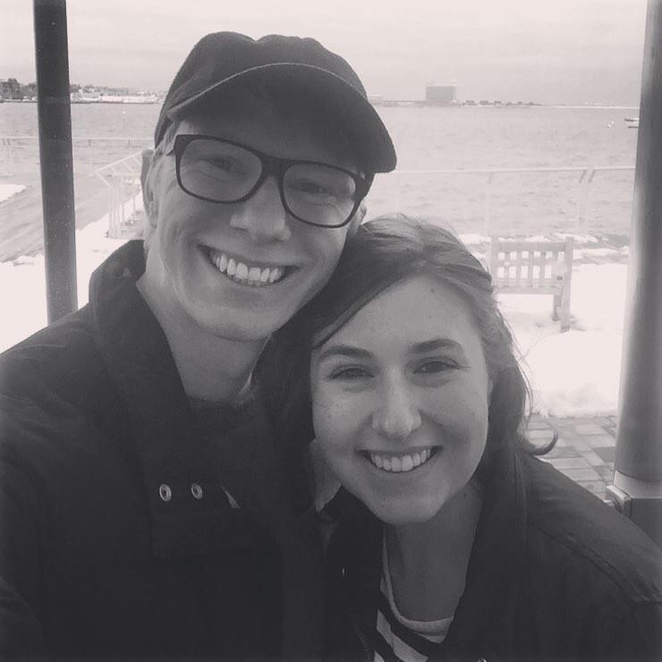 Our first photo together!
