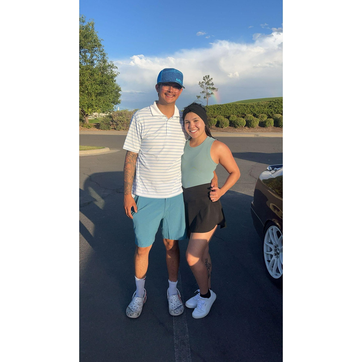 Family Golfing