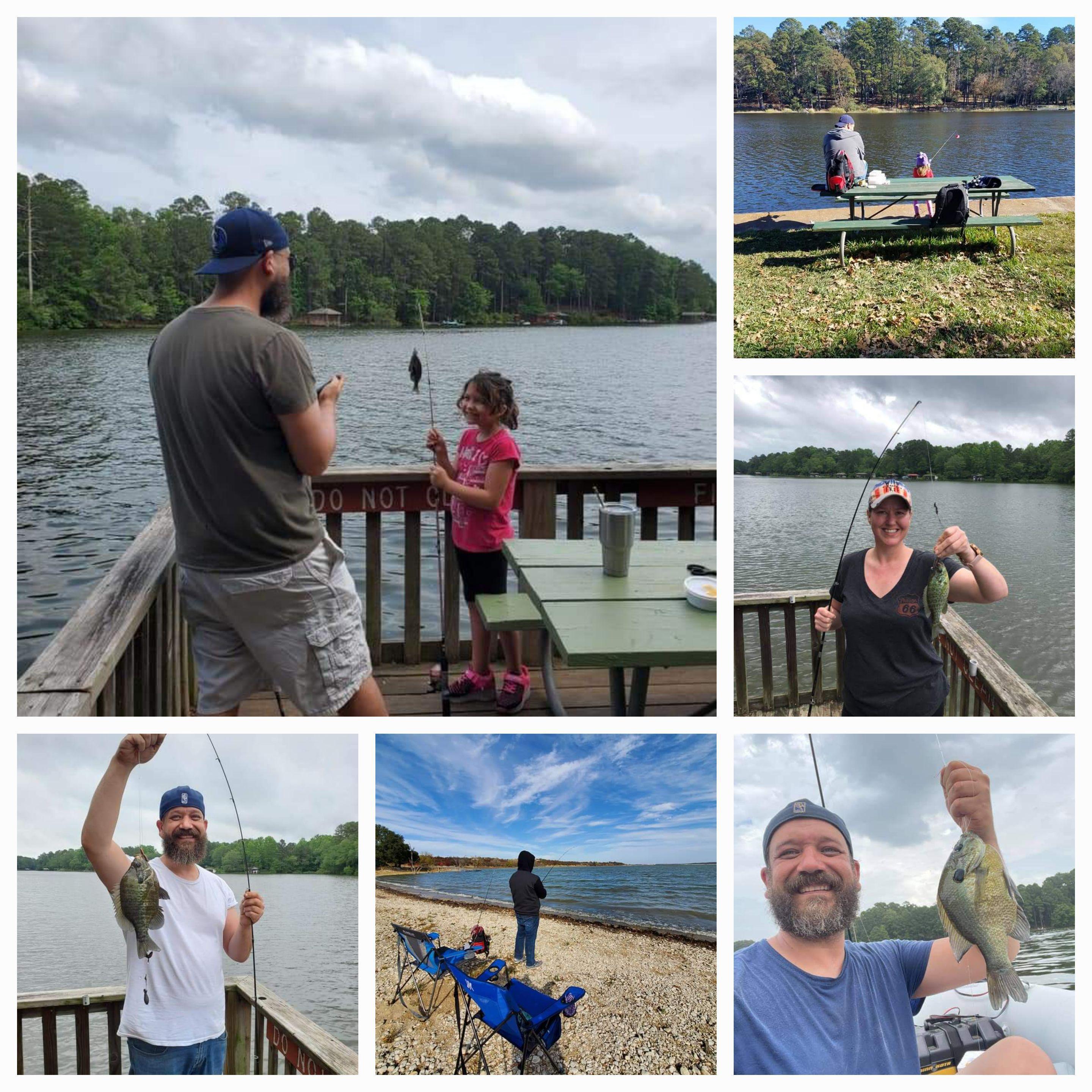 Of course there is FISHING!  Koen LOVES to fish and is very patient while teaching Olivia and Rachel!