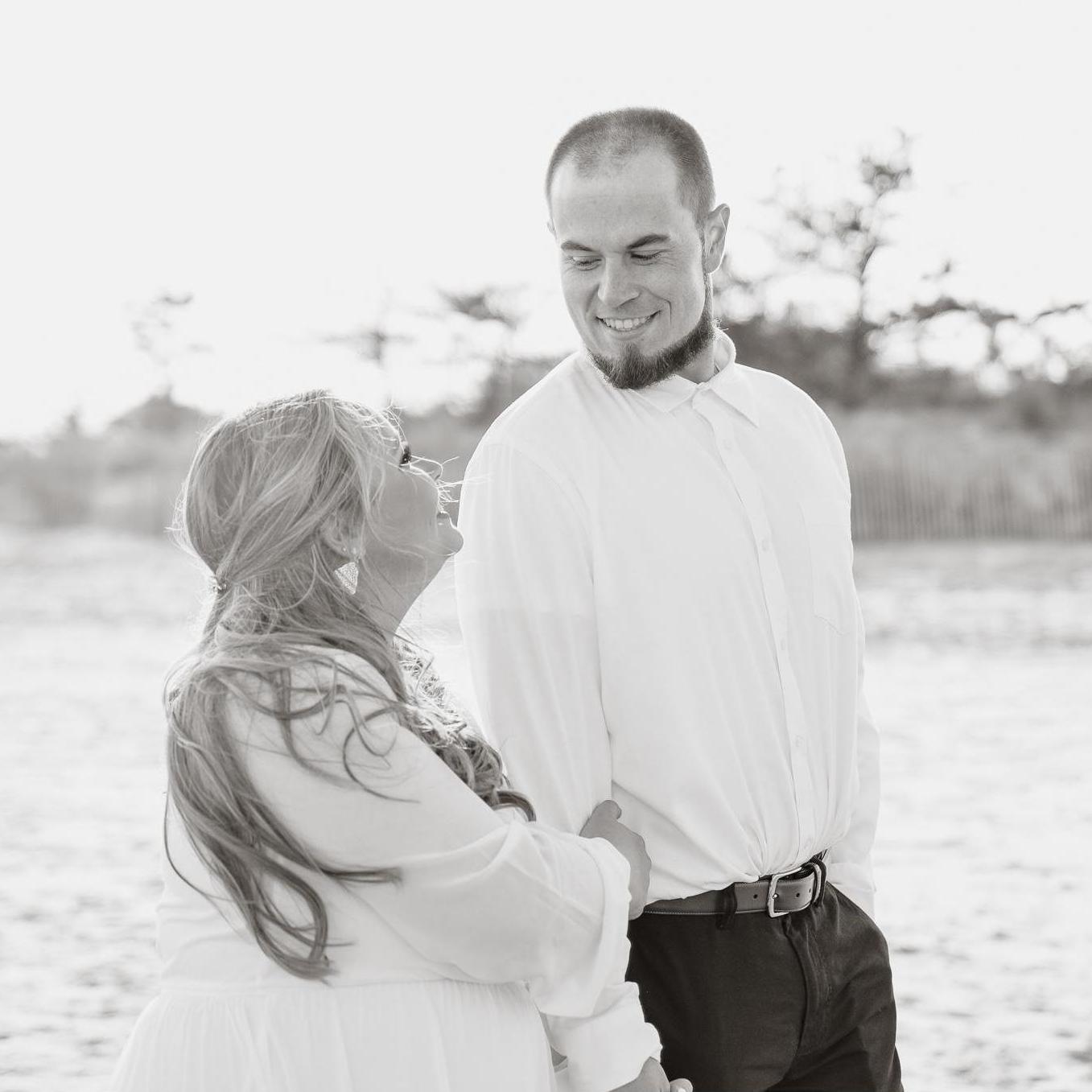 One of our many engagement pictures and our 5 year anniversary!