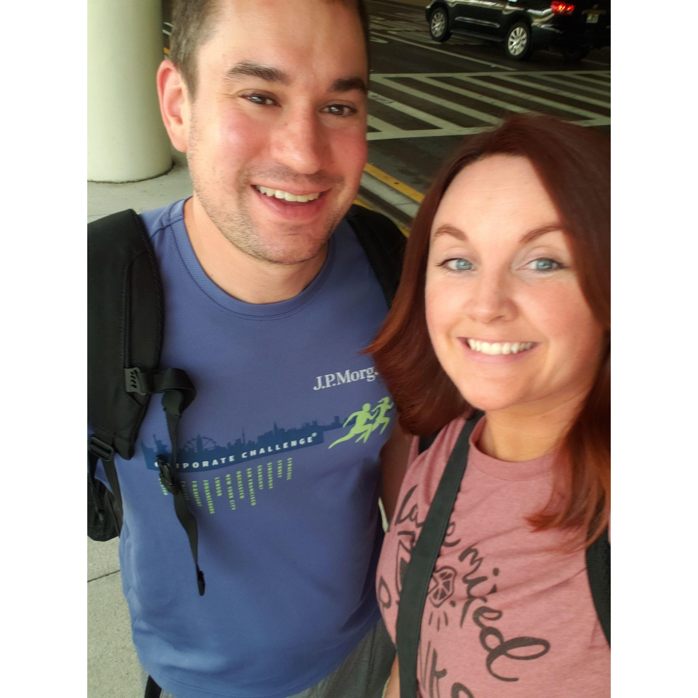 First trip to Florida together--Saint James City