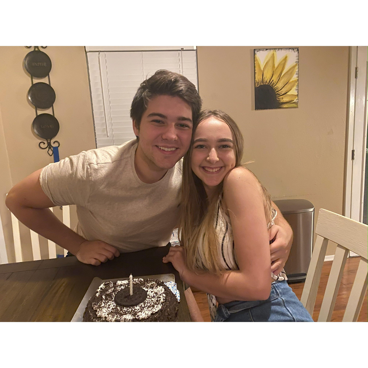 Jace surprised Sarah in Carlsbad on her birthday