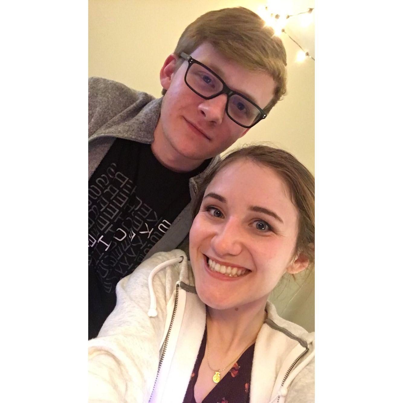 One of our 1st pictures together ♥