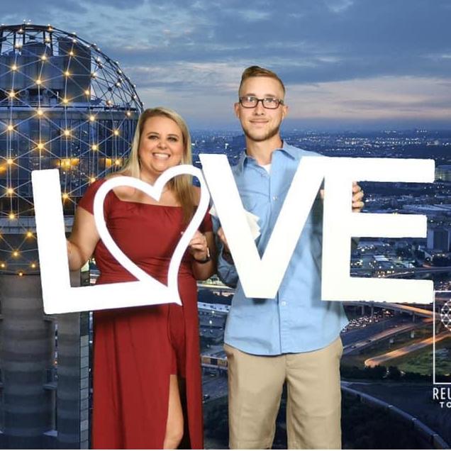 Right before the tour of the Reunion Tower, he said he was going to propose here, but got super nervous!
