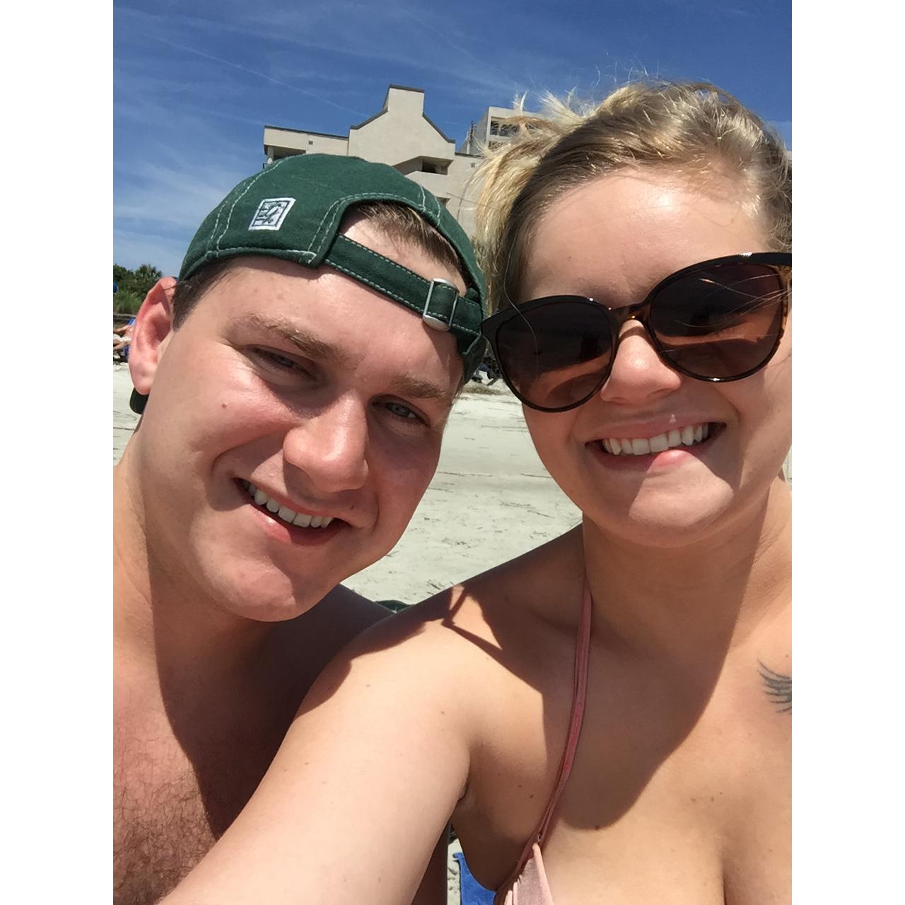 The fist trip we took together. Hilton Head Island, NC 2015.