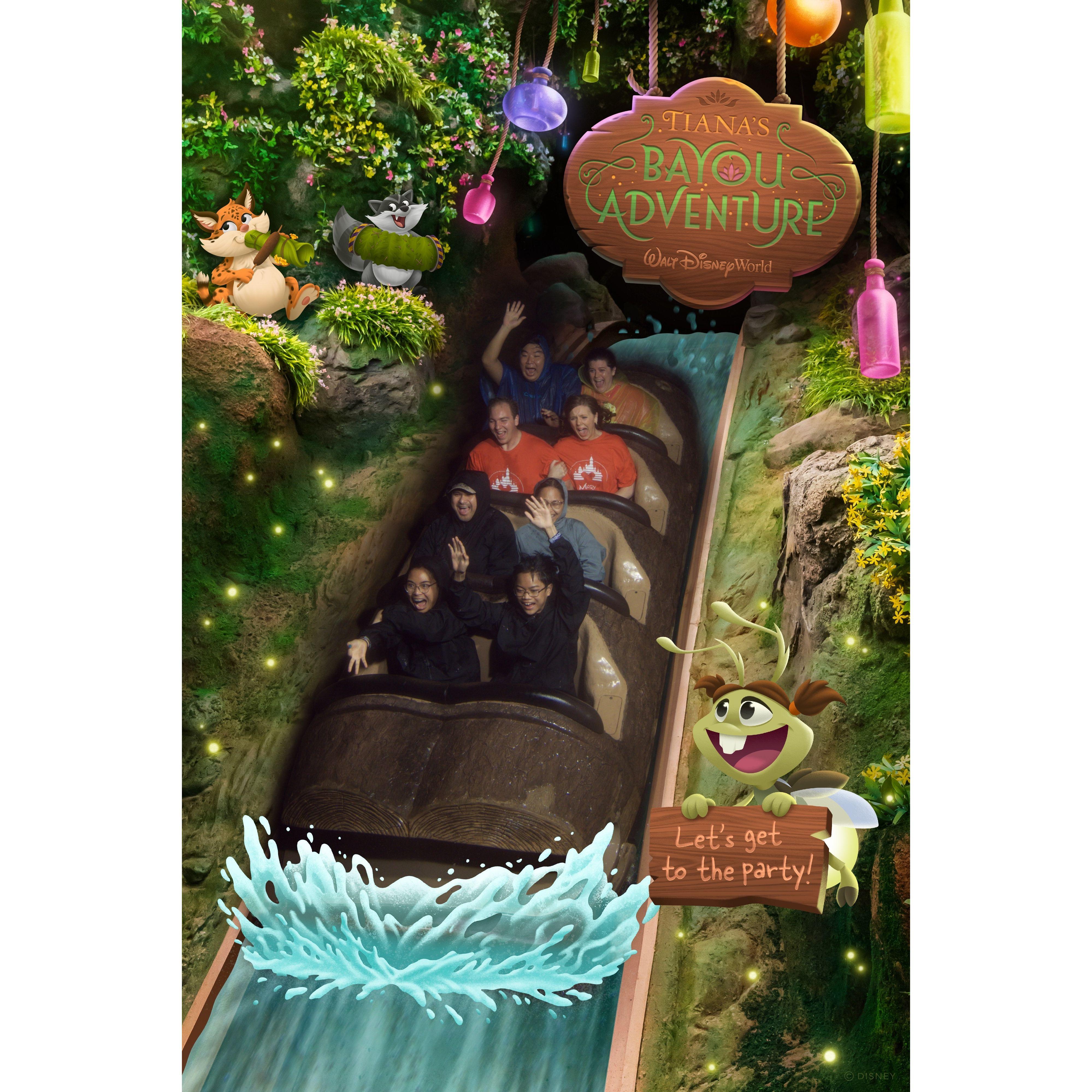 We rode the newly opened Tiana ride, and it was truly amazing. 새로 생긴 티아나 놀이기구를 탔는데 정말 멋진 경험이었어요.