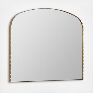 Jules Arched Scalloped Mirror