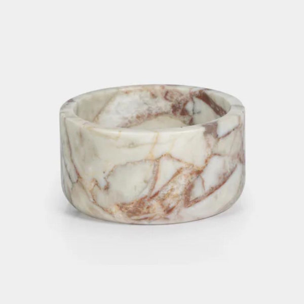 Rosso Verona Marble Wine Coaster
