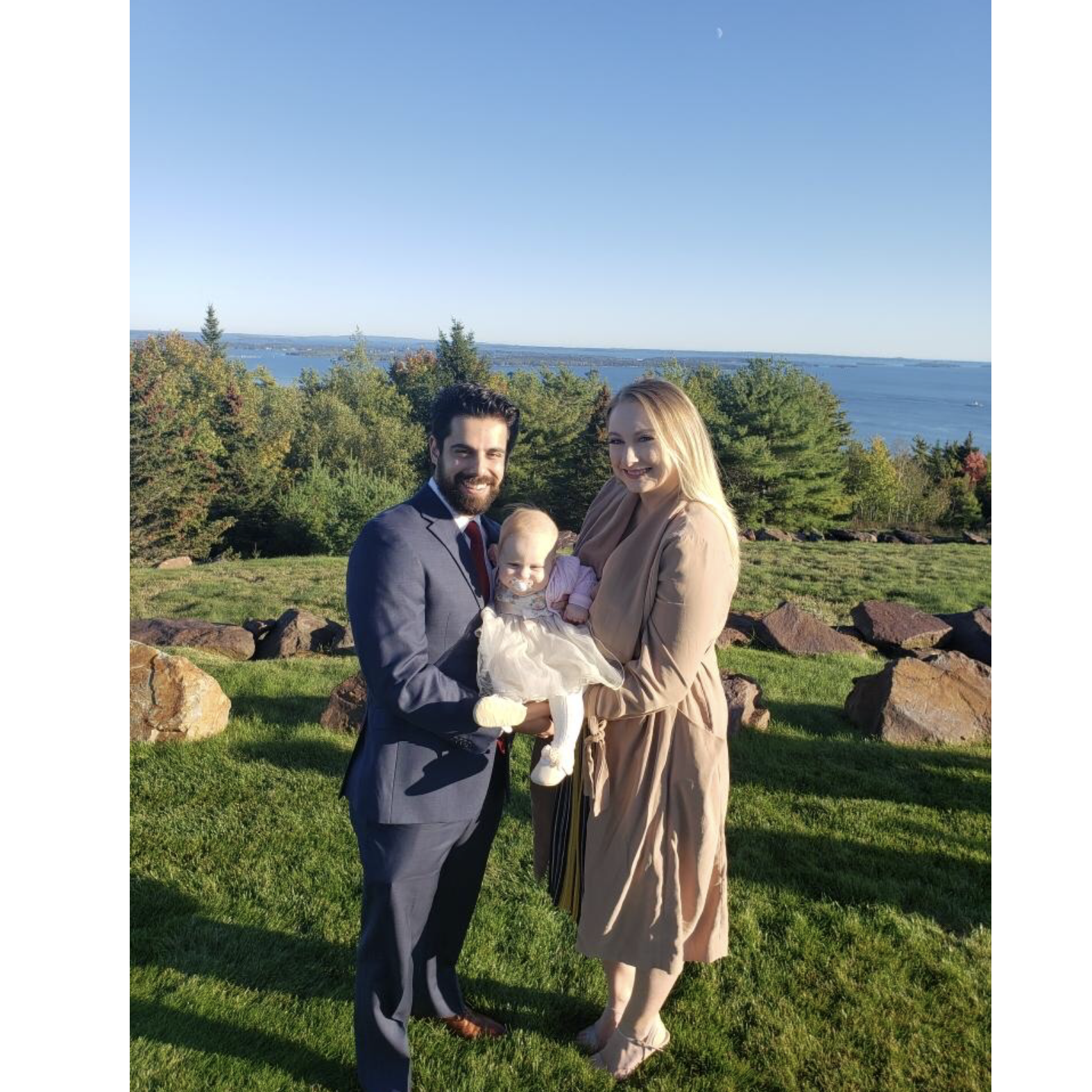 Celebrating love with babes first wedding