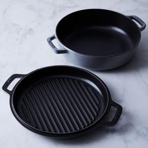 Food52 x Staub 2-in-1 Grill Pan & Cocotte
