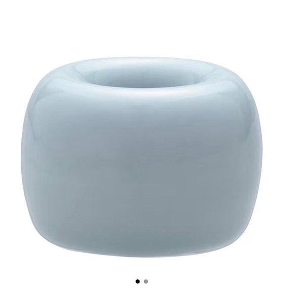 Muji Porcelain Toothbrush Stand (Blue)