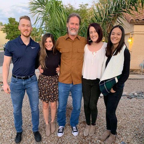 family at thanksgiving
