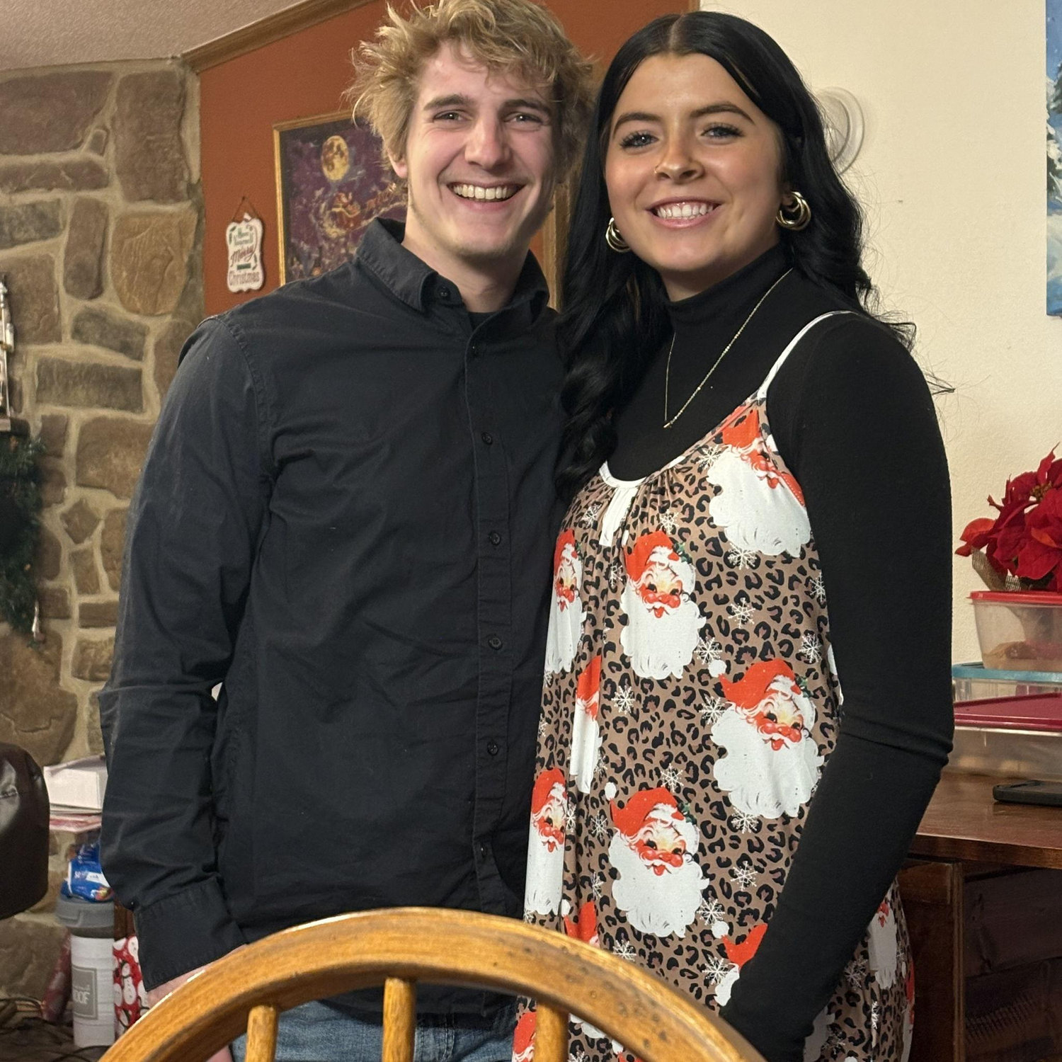 Our first christmas together.