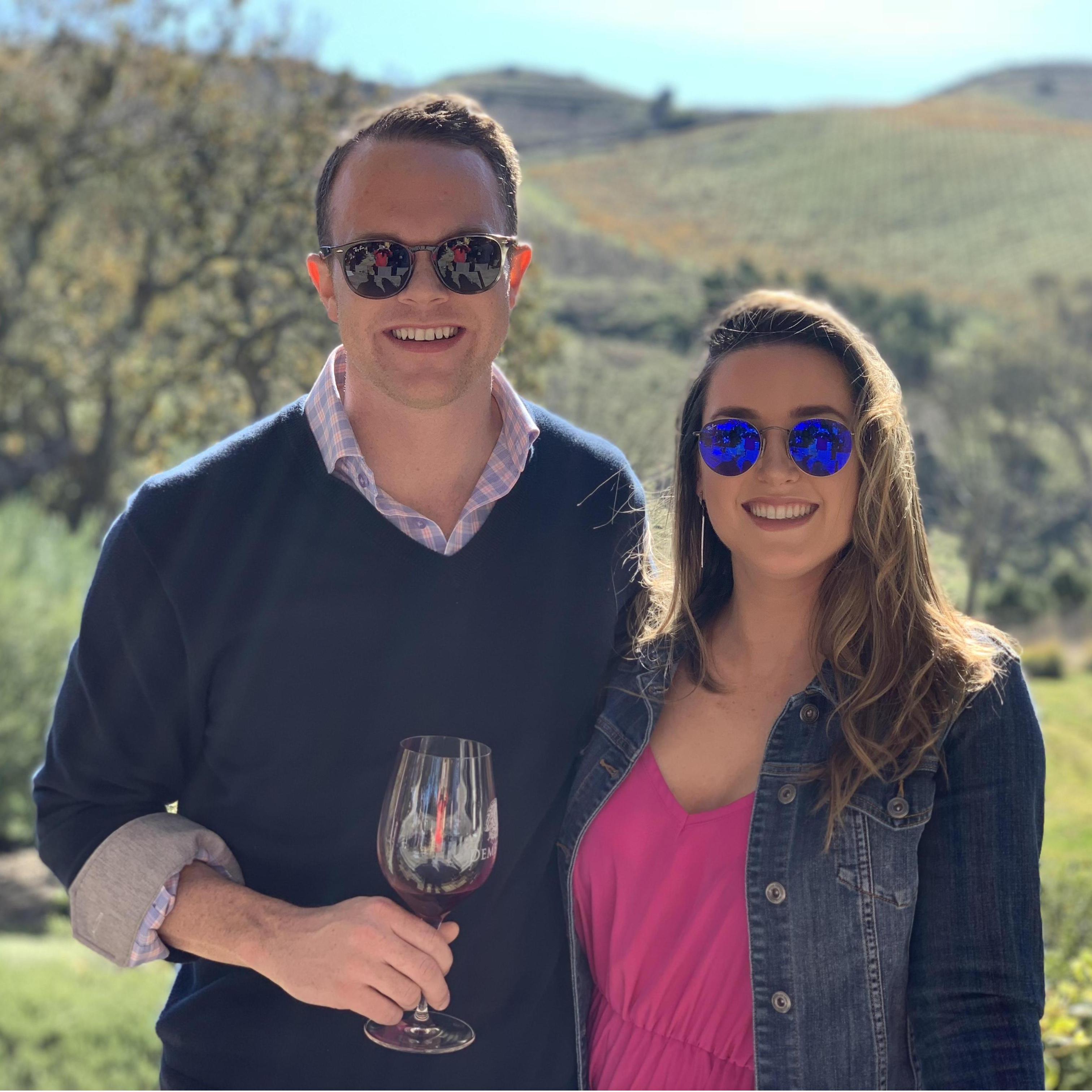 Having fun celebrating Kevin & Chelsea’s engagement in Santa Barbara, CA!