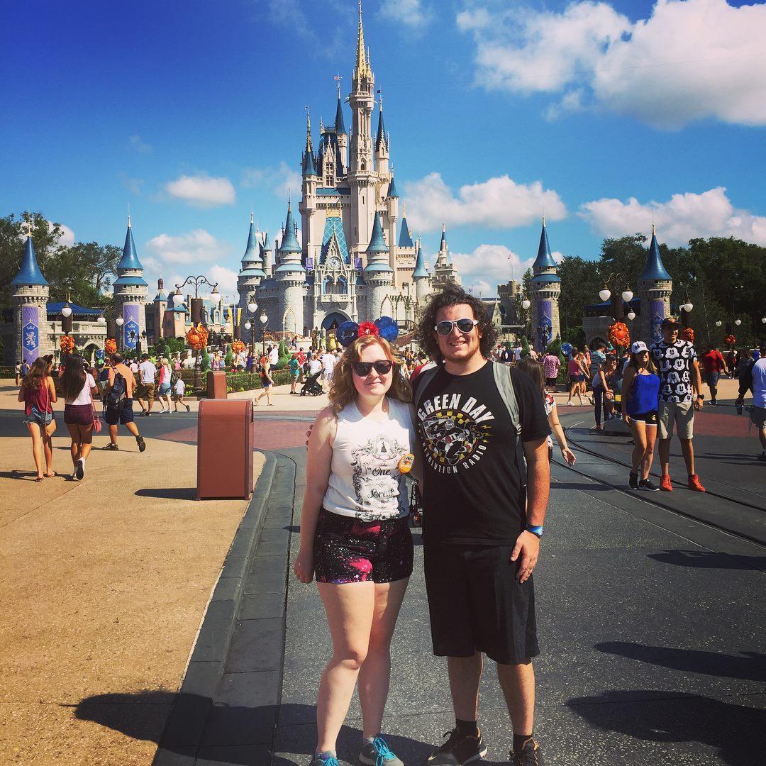 First trip to Disney World together 2017 😍