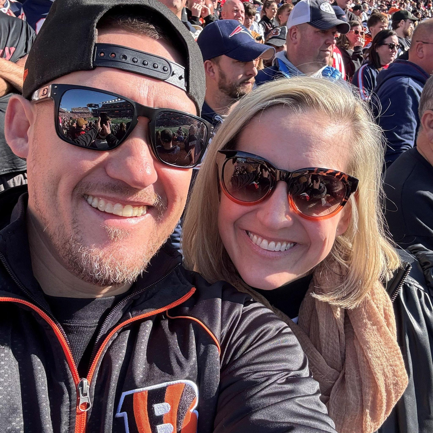 Our first Bengals game togther!