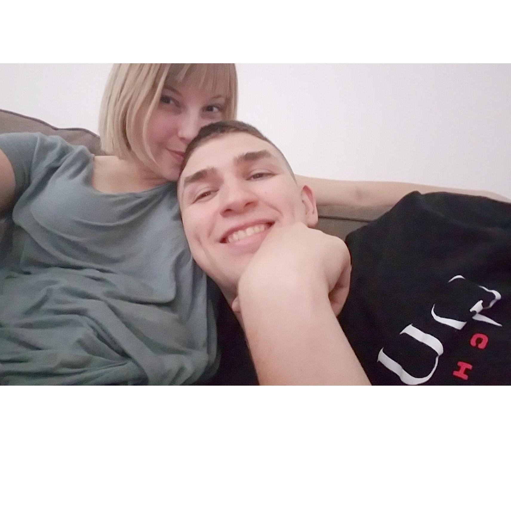One of our first nights living together