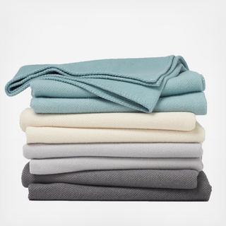Carmel Washable Organic Cotton and Wool Blanket